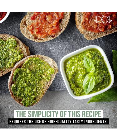 ROI Ligurian Basil Pesto - Vegan, Gluten-Free, Keto Friendly - Non-GMO, Made in Italy - 6.3 oz - Buy Online on GoSupps.com