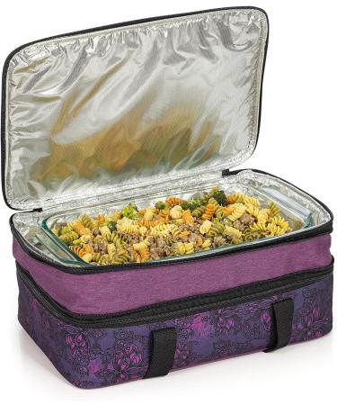 VP Home Insulated Casserole Carrier Travel Bag - Henna Tattoo Design - Buy Online on GoSupps.com