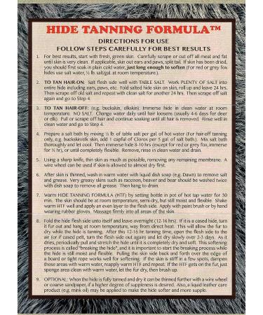 Knoblochs Deer Hunter's & Trapper's Hide & Fur Tanning Formula Multi Pack 4 - Premium Fur Tanning Solution - Buy Online on GoSupps.com