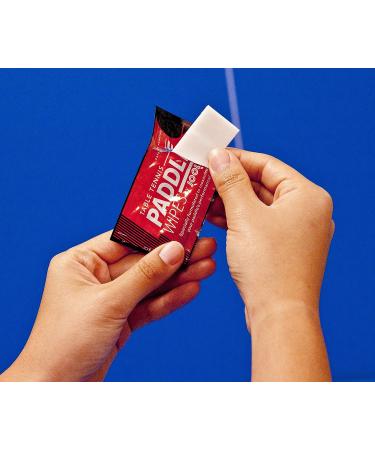 JOOLA Table Tennis Paddle Cleaning Wipes (18 Count) - Alcohol/Bleach Free, Citrus Scent, Rubber-Safe - Buy Online on GoSupps.com