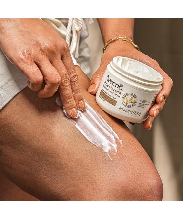 Aveeno Tone + Texture Renewing Body Night Cream | Prebiotic Oat | Exfoliates, Moisturizes, Softens, Smooths | Fragrance-Free | 8 oz - Buy Online on GoSupps.com