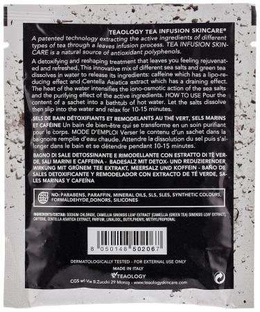 Teaology Green Tea Detoxing & Reshaping Salt Bath - 50g | International Shipping Available - Buy Online on GoSupps.com