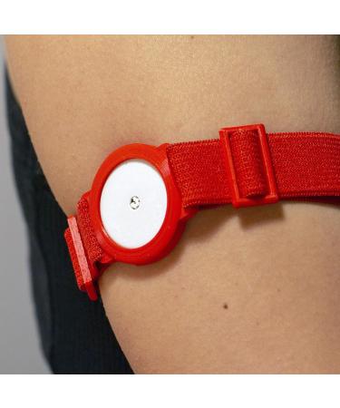 Freestyle Libre 1/2 Sensor Armband Holder Red Protects Your Sensor - Buy Online on GoSupps.com