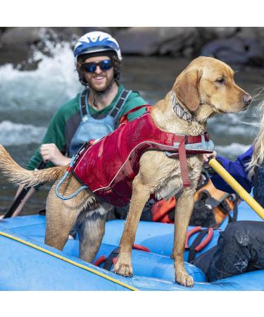 Kurgo Surf N Turf Dog Life Jacket XS - Tear-Resistant Reflective 2 Handles - Red | Best Shipping Worldwide - Buy Online on GoSupps.com
