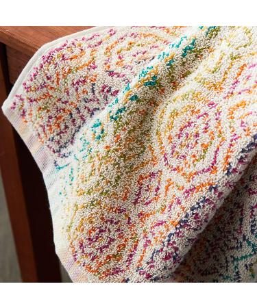SKL Home Rhapsody 2 Pc Multicolored Hand Towel Set - Buy Online on GoSupps.com
