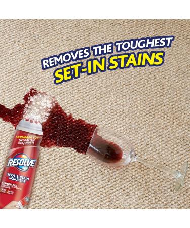 Resolve Carpet Spot & Stain Scrubber 6.7 oz - Effective Stain Remover for Carpets | Fast International Shipping - Buy Online on GoSupps.com