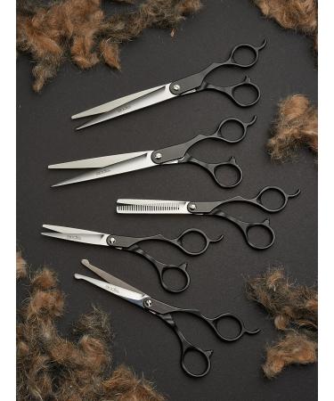 Andis Premium Pet Grooming Accessories - Left-Handed Straight Scissors for Precision Grooming - Buy Online on GoSupps.com