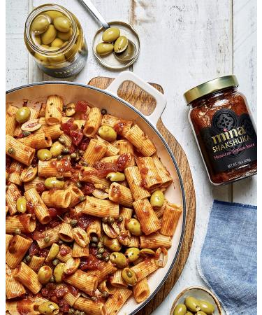 Mina Shakshuka Sauce | Moroccan Tomato Sauce | No Sugar Added | Keto-Friendly | 16 Ounce - Buy Online on GoSupps.com
