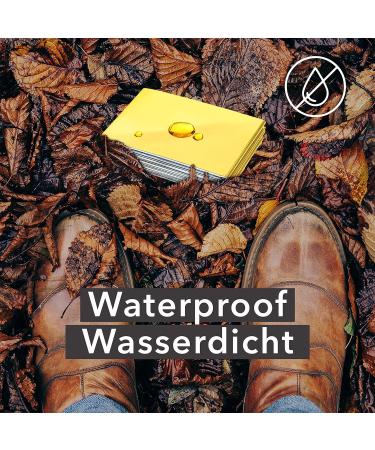 URBAN MEDICAL Premium Rescue Blanket 5-Pack | Waterproof Emergency Film | Gold/Silver | 210x160cm | Cold & Heat Protection | Car Accessories - Buy Online on GoSupps.com