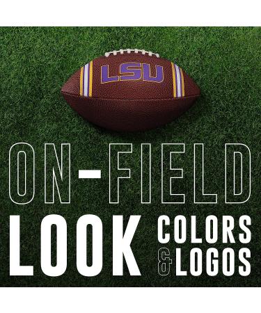 Franklin Sports Kids NCAA LSU Tigers Youth Football - Official College Team Junior Size Football with Team Logos - Buy Online on GoSupps.com