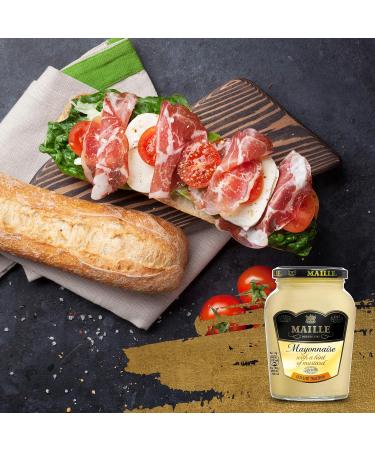 Maille Mayonnaise Nature Fins Gourmets Bocal 320 g - Lot de 3 Maille Mayonnaise Nature Fins Gourmets Bocal 320g set of 3 - Buy Online on GoSupps.com