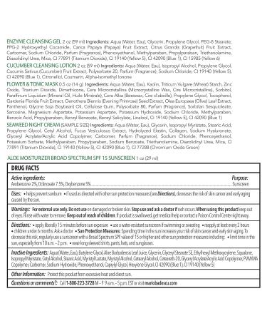 Shop Mario Badescu Combo/Oily Regimen 5 Piece Kit | Skincare Gift Set with Cleansing Gel Lotion & More | International Shipping Available - Buy Online on GoSupps.com