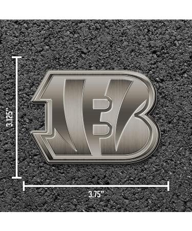 Shop Rico Industries NFL Cincinnati Bengals Antique Car Emblem - Durable Nickel Emblem for Cars Trucks & SUVs | International Shipping Available - Buy Online on GoSupps.com
