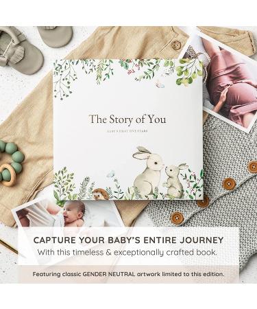Keepsake Baby Memory Book for Baby Boy or Girl  Timeless Baby First 5 Year Baby Book  A Milestone Book to Record Every Event from Birth to Age 5  Gender Neutral Baby Journal Scrapbook Photo Album - Buy Online on GoSupps.com