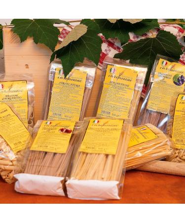 sapori mediterranei Mediterranean Flavors Test Box: Artisanal Calabrese Linguine Paccheri and Maccheroni 100% Natural 1.4 kg - Buy Online on GoSupps.com