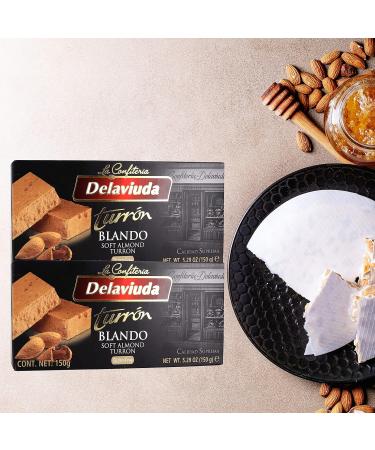 Delaviuda Turron Lot de 3 blando amande douce avec pochette de rangement rapide - Buy Online on GoSupps.com