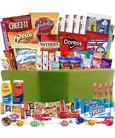 Catered Cravings Sweet and Salty Snacks Gift Basket	(52 Count)