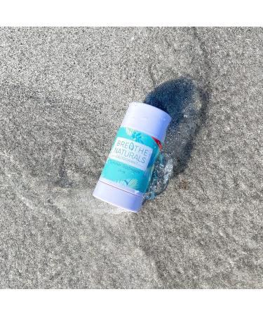 Breathe Naturals Summer Seabreeze Natural Deodorant | 24-Hour Odor Protection | Aluminum-Free for Women, Men, and Kids | Safe for Sensitive Skin - Buy Online on GoSupps.com