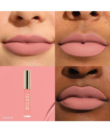 Milani Stay Put Longwear Liquid Lipstick - Smudge-Proof, Kiss-Proof, Fade-Resistant Formula - Glow Up | All-Day Wear - Buy Online on GoSupps.com