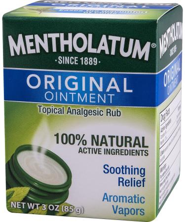 Mentholatum Ointment 3 Ounce - Pack of 4 | Pain Relief Ointment for Muscles & Joints - Buy Online on GoSupps.com