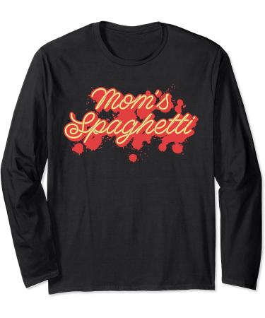 Mom's Spaghetti Meatballs Tomato Sauce Mother's Day Mommy Long Sleeve T-Shirt