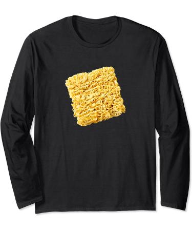 Dry Ramen Noodle Brick Long Sleeve T-Shirt