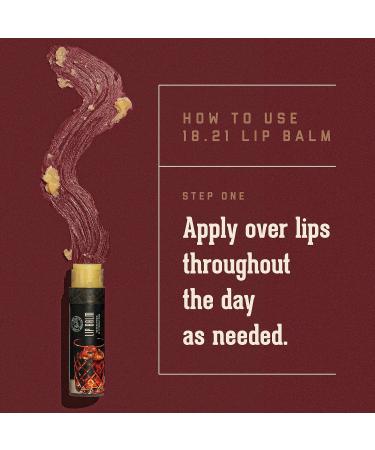 Buy 18.21 Man Made Lip Balm - Original Old Fashioned Flavor | Hydrating Lip Protectant with Beeswax Cocoa Butter & Vitamin E - International Shipping Available - Buy Online on GoSupps.com