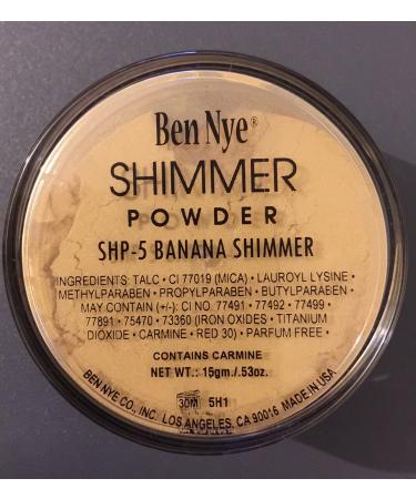 Ben Nye BEN NYE SHIMMER POWDER BANANA - POUDRE SCINTILLANTE BEN NYE BANANA
