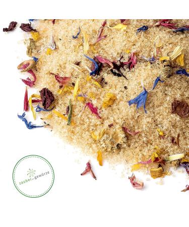 Marriage of Spices Flower Sugar - Edible Flower Sugar for Desserts Shakes & Porridge (70g) | International Shipping Available - Buy Online on GoSupps.com