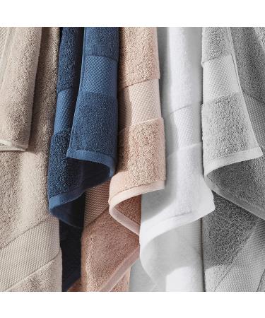 Amazon Aware 100% Organic Cotton Plush Hand Towels - 4-Pack Light Gray - Buy Online on GoSupps.com
