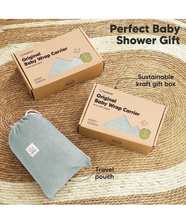 KeaBabies Baby Wrap Carrier - All in 1 Original Breathable Baby Sling  Lightweight Hands Free Baby Carrier Sling  Baby Carrier Wrap  Baby Carriers for Newborn Infant  Baby Wraps Carrier (Classic Gray) - Buy Online on GoSupps.com