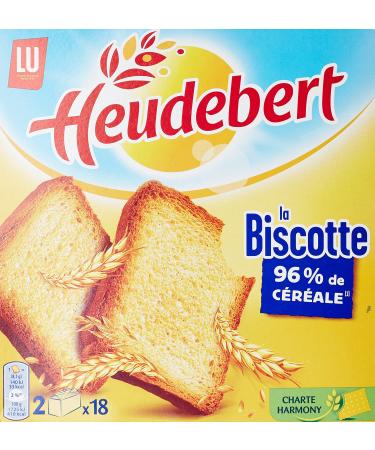 Heudebert Biscotte Nature 36 Slices 290 g