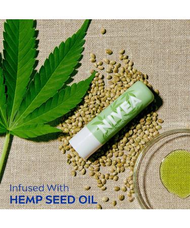 NIVEA Vegan Lip Care Hemp Seed Oil and Shea Butter Lip Balm Stick 0.17 Oz - Pack of 4 - Buy Online on GoSupps.com