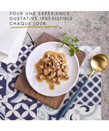 Gourmet Pearl Saucenreal for Adult Cats - Beef Chicken Tuna & Salmon | 12 x 85g Fresh Bags | Premium 1.02kg Pack - Buy Online on GoSupps.com