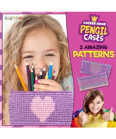 Locker Hook Starter Kit for Kids - DIY Sewing and Needlepoint Craft Set - Buy Online on GoSupps.com