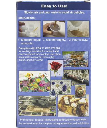 Alumilite Amazing Clear Cast Plus 32 oz. Kit - UV Resistant Epoxy Resin for Countertops and Crafts | High-Gloss Liquid Glass Finish - Buy Online on GoSupps.com