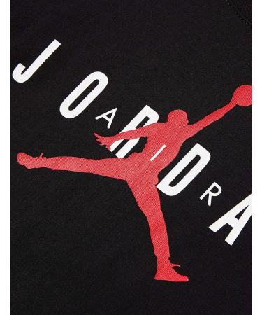 Nike Jordan Logo Black/Red T-Shirt (Big Kids) | X-Large Size - Buy Online on GoSupps.com