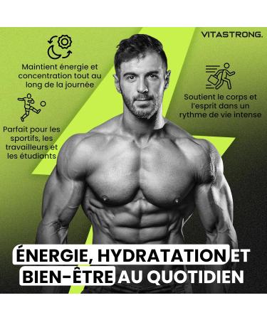 Electrolyte Poudre Vitastrong Hydra Pro 250g Pre Workout avec 5 Min raux 5 Vitamines Rhodiola Rosea Vitamine C Calcium Magn sium Malate Potassium Citrate Vitamine B12 Niacine B3 Go t Orange - Buy Online on GoSupps.com