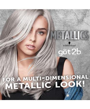 Got2b Metallic Silver Hair Color M71 - Long-Lasting Permanent Dye - Buy Online on GoSupps.com