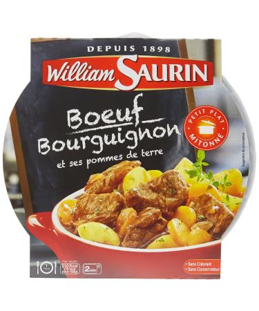 William Saurin Beef Bourguignon and its potatoes 300g