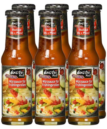 Exotic Food Sauce for Spring Rolls - Pack of 6 (6 x 250g) | Authentic Asian Flavor for International Shipping - Buy Online on GoSupps.com