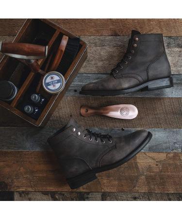 Cobbler's Choice Metal Shoe Horn - Made in the USA | Comfortable & Durable Design | Antique Copper Finish - Buy Online on GoSupps.com