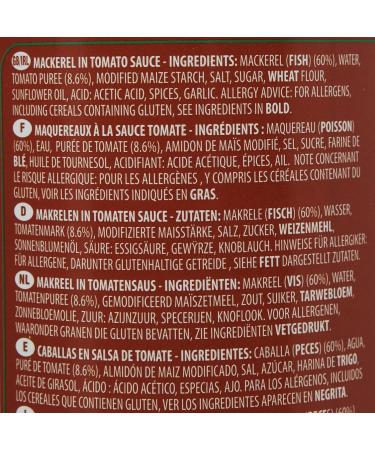  Grace Grace Mackerel in Tomato Sauce 400g - Buy Online on GoSupps.com