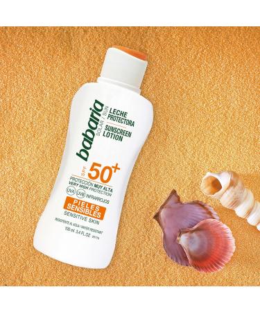 Leche Protector Solar Sensitives F-50 200 ml - Buy Online on GoSupps.com