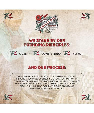 Banhoek Chili Oil: Premium Hot Chili Infused Vegetable Oil - Medium Heat, 100% South African - 8.5 oz Bottle - Buy Online on GoSupps.com