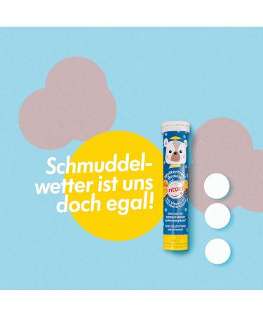 Intact Wettertrotz Brause 15h - Tropical Maracuja Effervescent Tablets for Kids with Vitamin D3 (15 Pack) | International Shipping - Buy Online on GoSupps.com