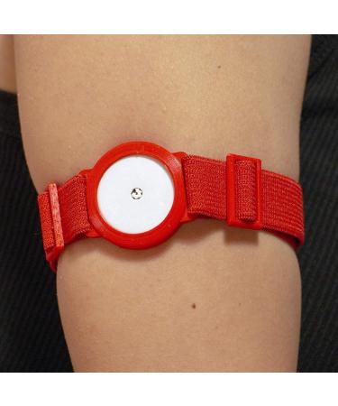 Freestyle Libre 1/2 Sensor Armband Holder Red Protects Your Sensor - Buy Online on GoSupps.com