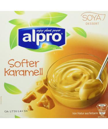 Alpro Soya Dessert soft caramel pack of 6 (6 x 500 g)