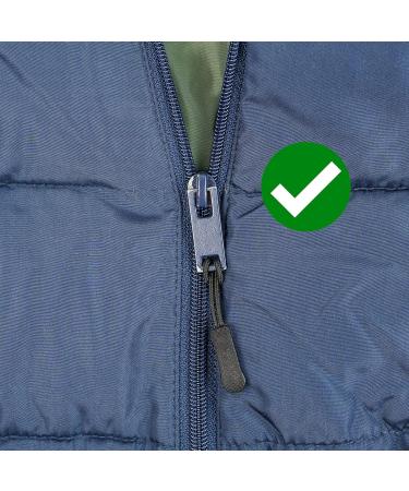 Zipper Pendant for Threading - 12 Pack Black Nylon Replacement Zippers (61 x 9 mm) for Sports Clothing Backpacks & Bags - Buy Online on GoSupps.com