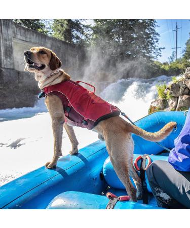 Kurgo Surf N Turf Dog Life Jacket XL - Tear-Resistant Reflectors 2 Handles - Red | International Shipping - Buy Online on GoSupps.com